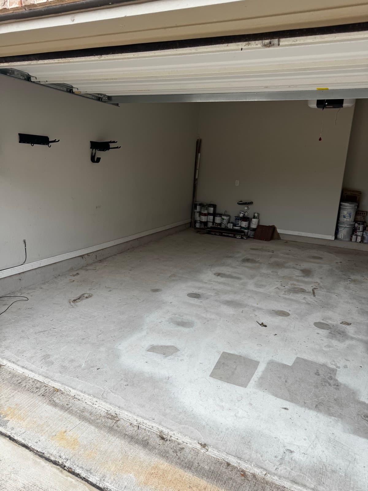 Garage before and after Dumpster Daddies cleanout (after)